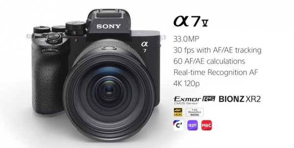 Sony's а7 V brings 33MP partially-stacked sensor, AF and video improvements Sony's а7 V brings 33MP partially-stacked sensor, AF and video improvements
