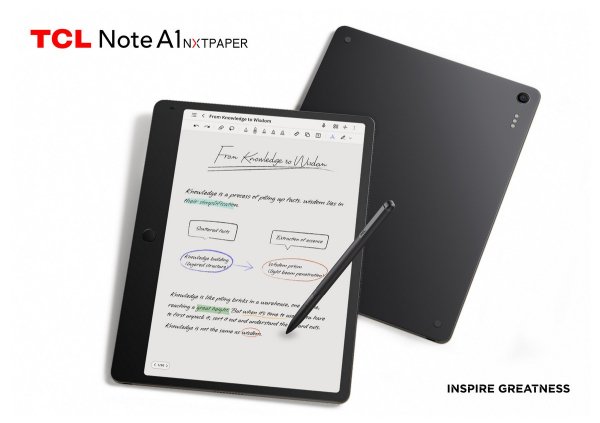 TCL unveils the Note A1 NxtPaper digital notepad 