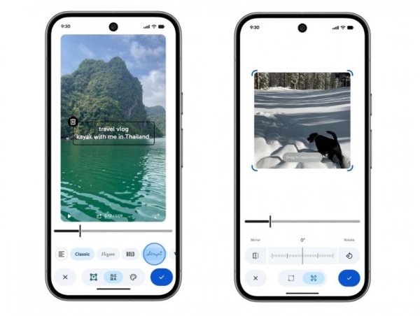 Google Photos gets new video editing tools on Android and iOS 