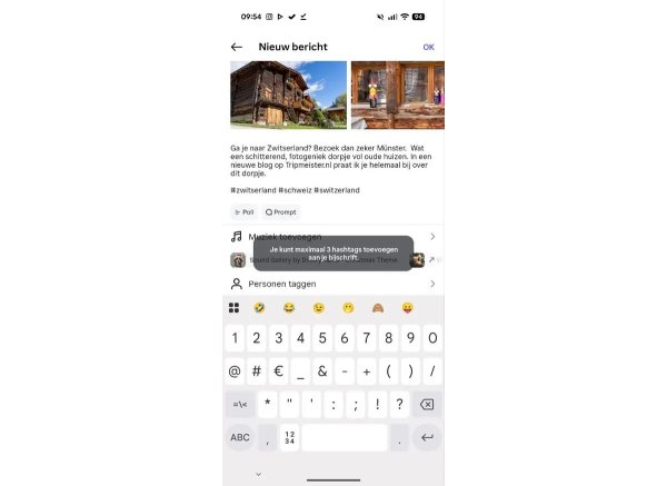 Instagram may be preparing a limit of three hashtags per post 