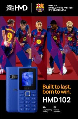 HMD unveils three 4G-less phones: the HMD 100, 101 and 102 