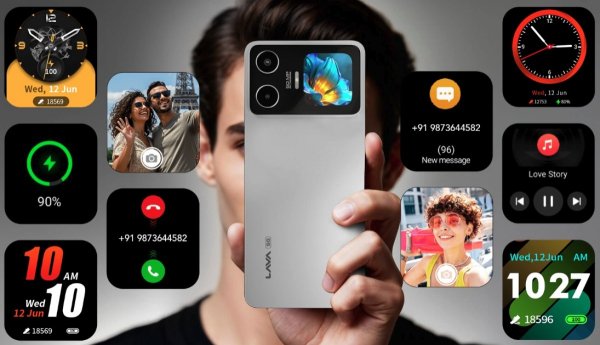 Lava Blaze Duo 3 debuts with dual screens and 5,000mAh battery 