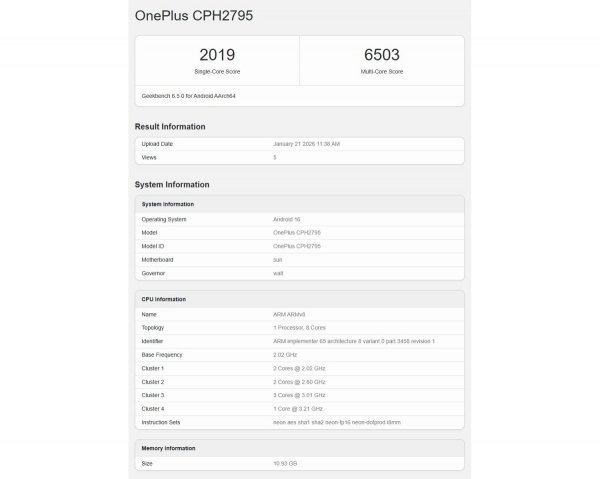 Here's the chipset powering the OnePlus Nord 6 