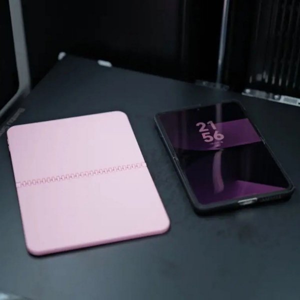 Here's an iPhone Fold mockup next to the Galaxy Z Fold7, Galaxy Z TriFold, and Huawei Pura X 