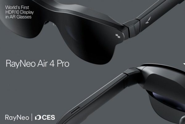 RayNeo Air 4 Pro AR glasses with HDR10 support go global RayNeo Air 4 Pro AR glasses with HDR10 support go global