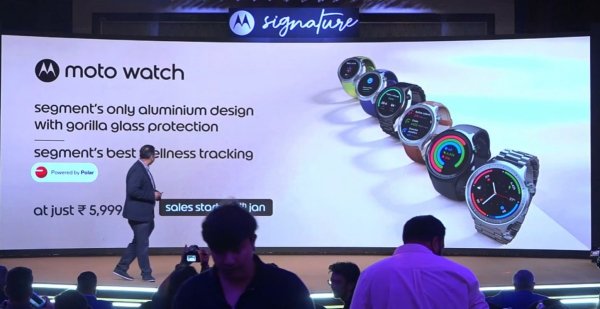 Motorola Signature launched in India, Moto Watch tags along 