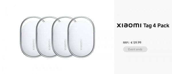 Xiaomi Tag's price surfaces 