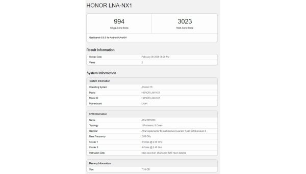 Honor 600 Lite is on the way, here's the chipset powering it 