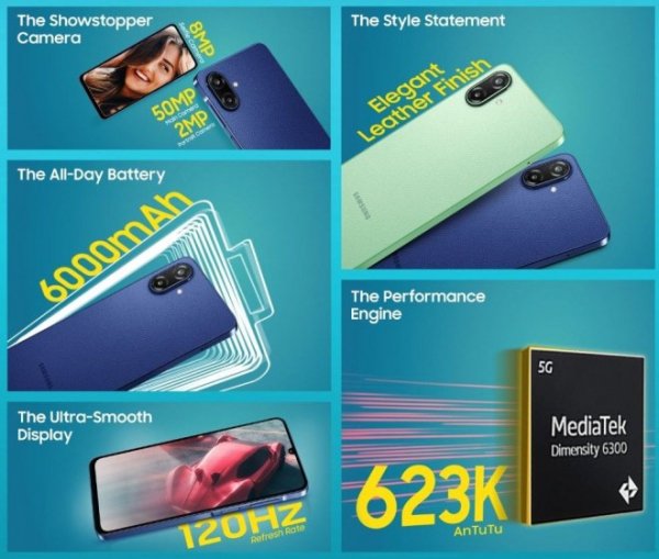 Samsung Galaxy F70e unveiled with Dimensity 6300 and 6,000 mAh battery Samsung Galaxy F70e unveiled with Dimensity 6300 and 6,000 mAh battery